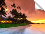 Baby Beach on Maui during sunrise.