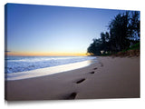 Sunrise over Koolauloa Beach
