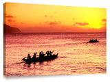 outrigger canoes, Haleiwa, north shore, Oahu